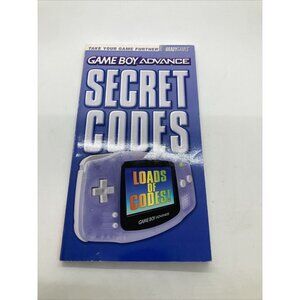 Game Boy Advance Secret Codes by BradyGames Staff (2002, Trade Paperback)
